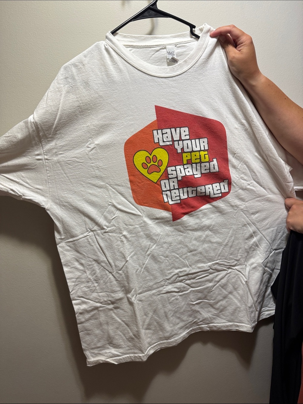 Have Your Pet Spayed or Neutered White Graphic Tee